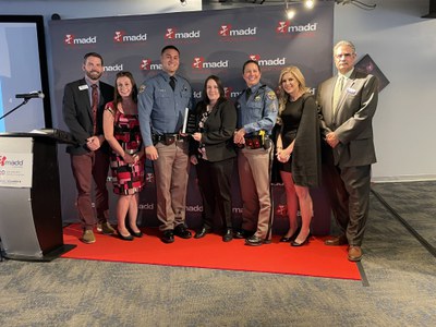 CSP Troop 2D in Pueblo receives their award