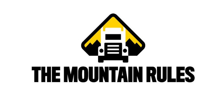 Graphic with text "The Mountain Rules" 
